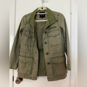 Madewell olive jacket